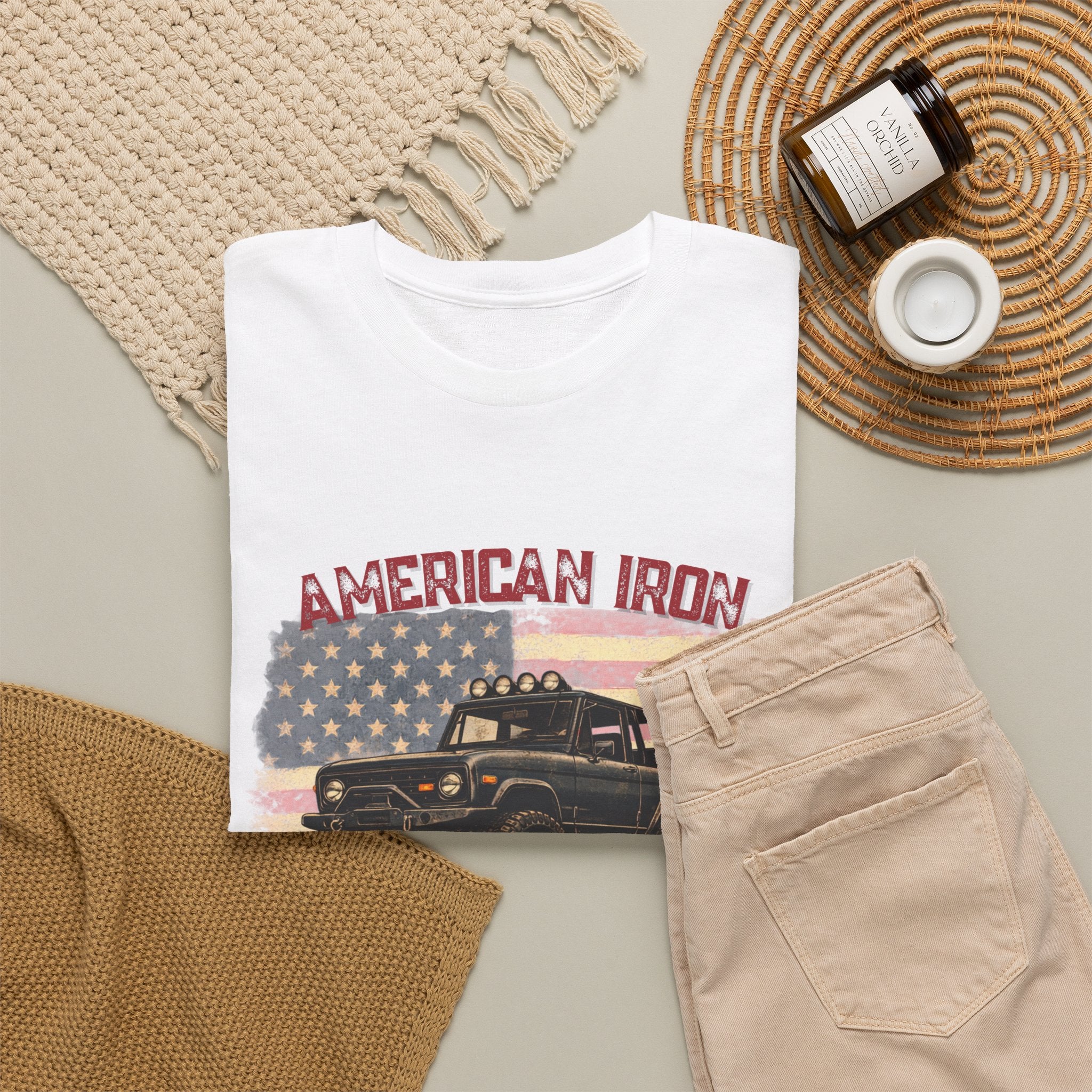 American Iron Off-Road Truck T-Shirt