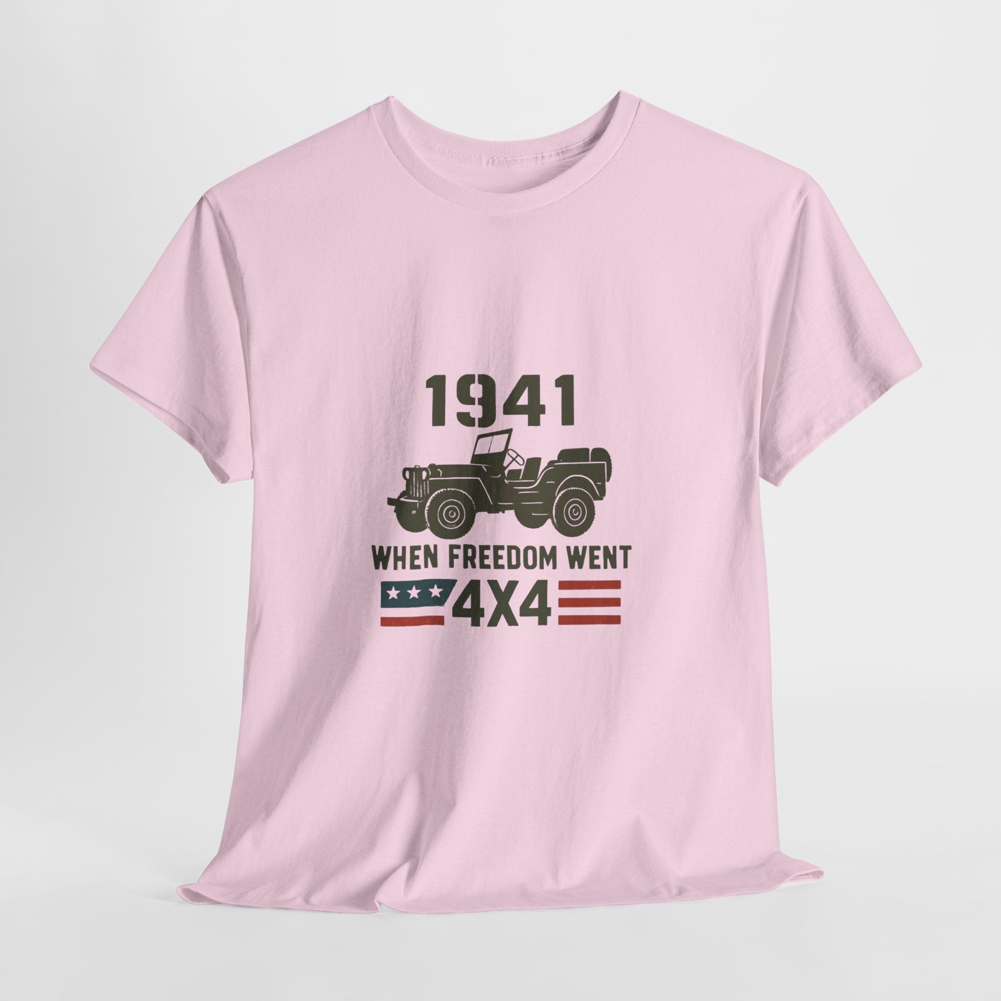 1941 Jeep 'When Freedom Went 4x4' T-Shirt