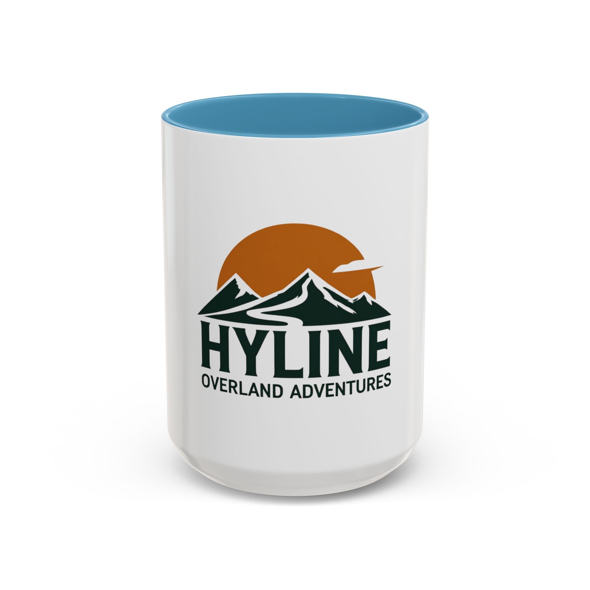 Hyline Overland Adventures Accent Coffee Mug – Adventure Starts with Coffee (11, & 15oz available)