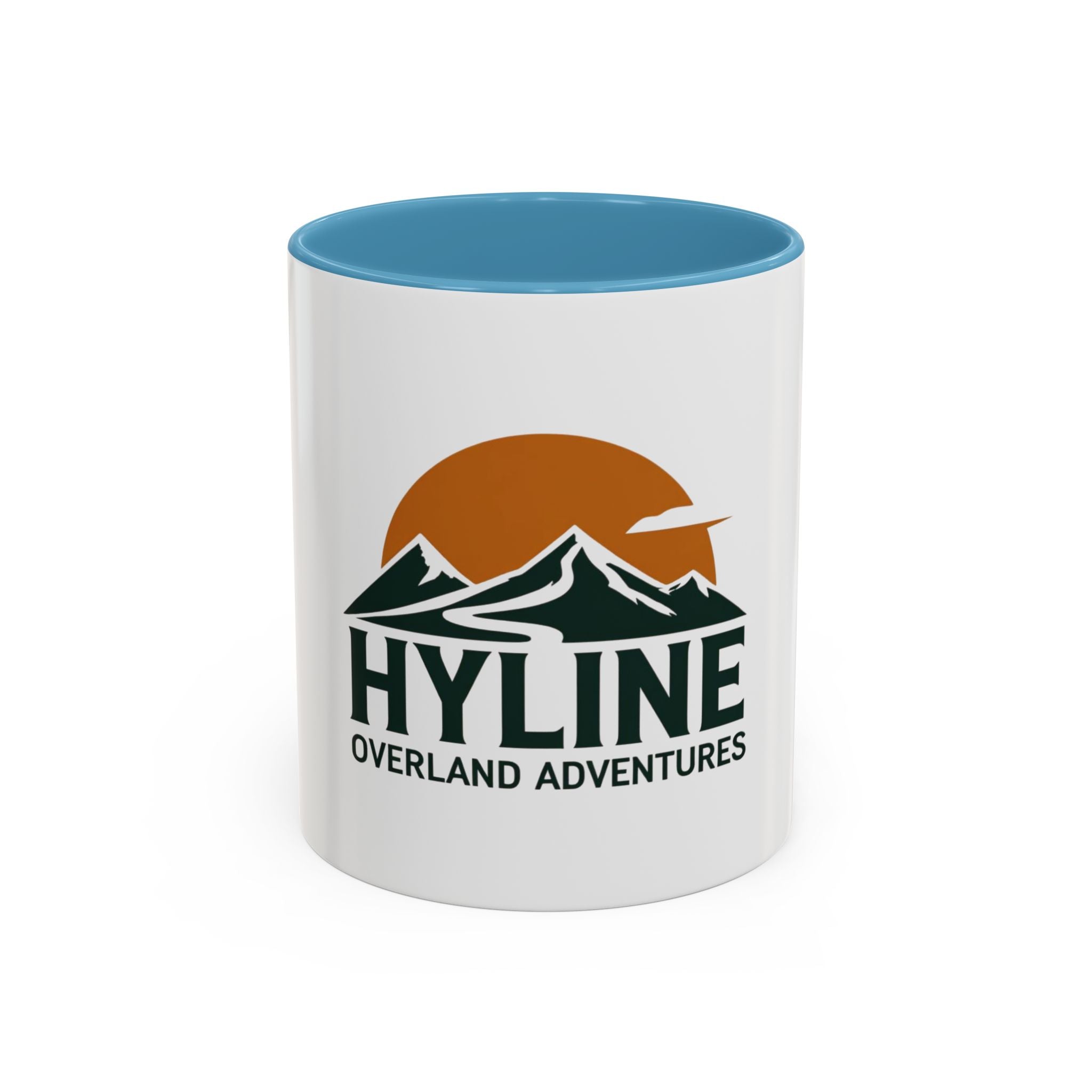 Hyline Overland Adventures Accent Coffee Mug – Adventure Starts with Coffee (11, & 15oz available)