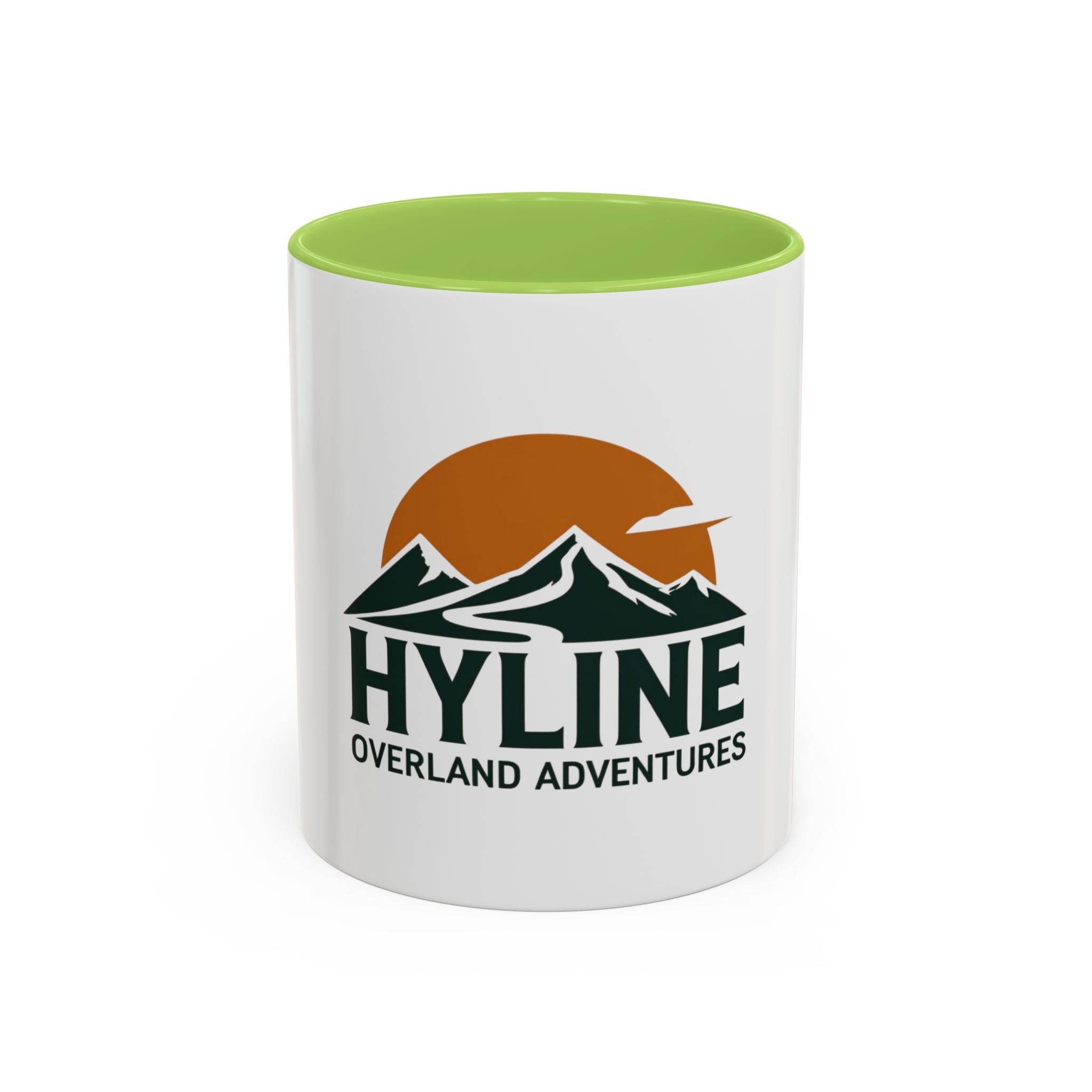 Hyline Overland Adventures Accent Coffee Mug – Adventure Starts with Coffee (11, & 15oz available)