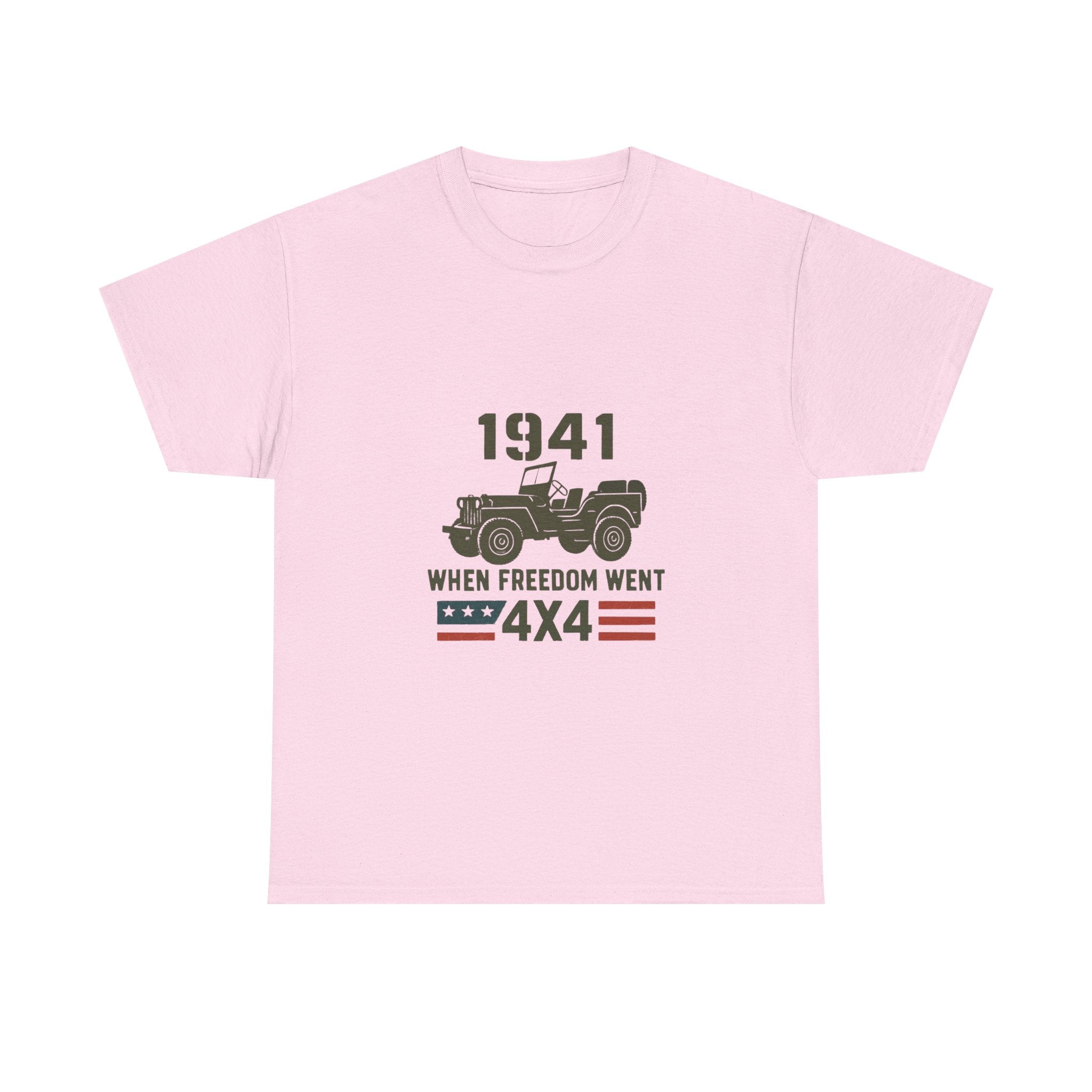 1941 Jeep 'When Freedom Went 4x4' T-Shirt