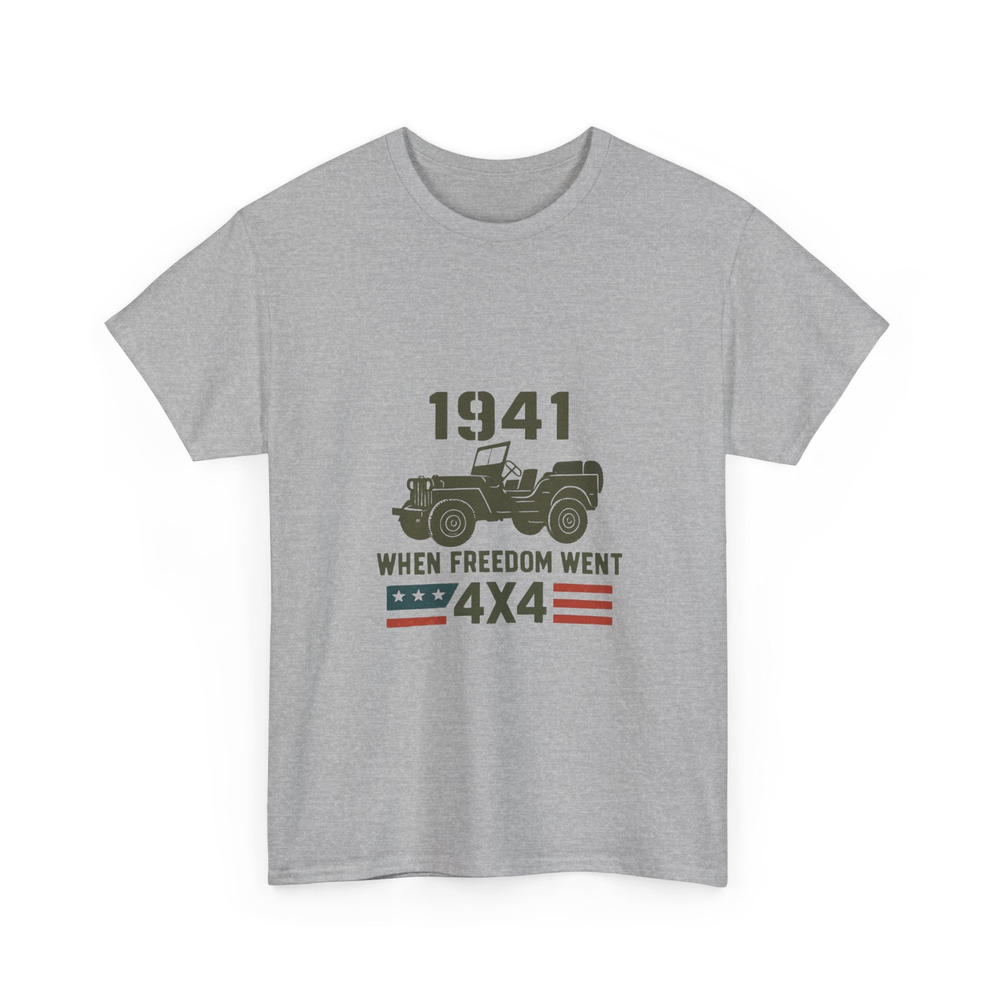 1941 Jeep 'When Freedom Went 4x4' T-Shirt