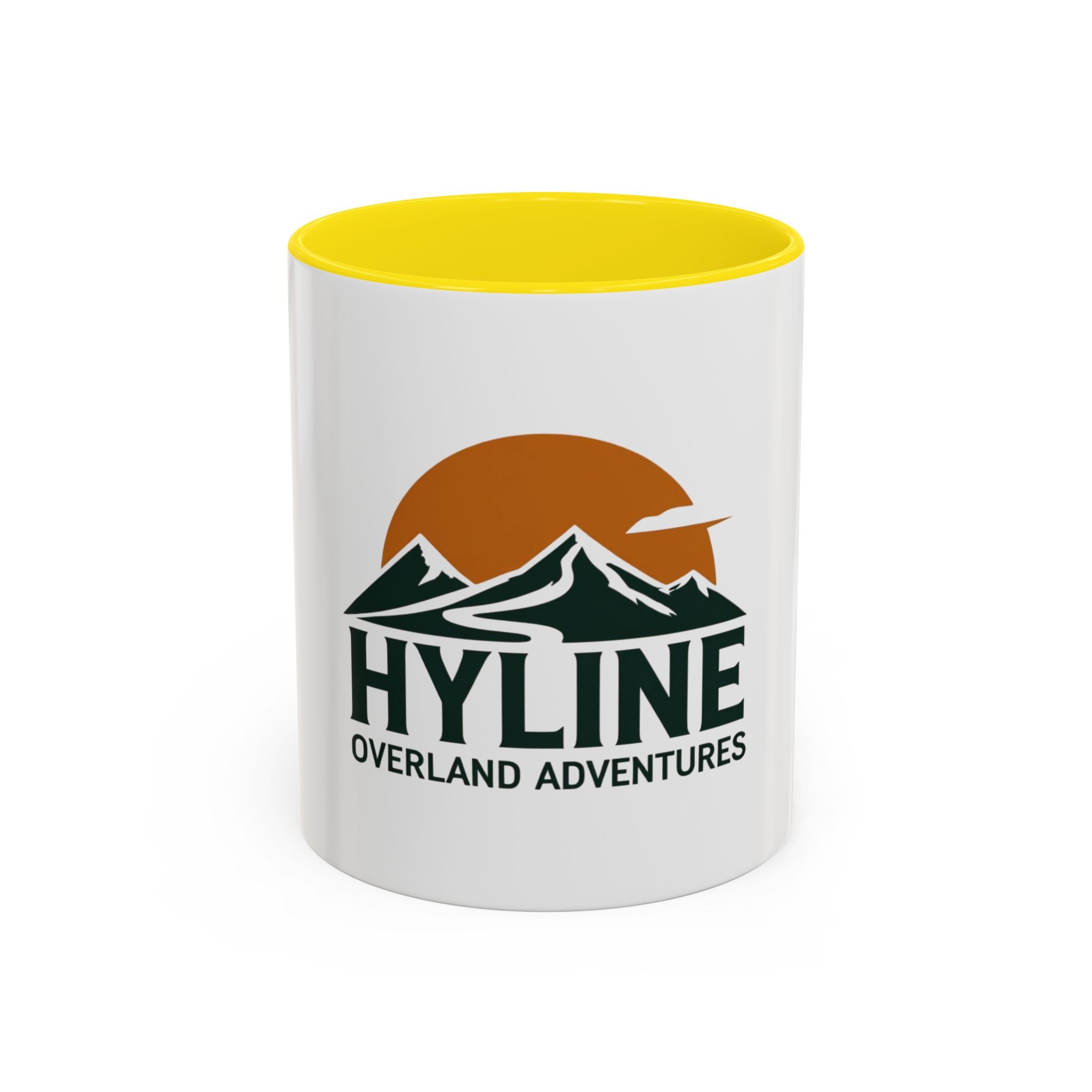 Hyline Overland Adventures Accent Coffee Mug – Adventure Starts with Coffee (11, & 15oz available)