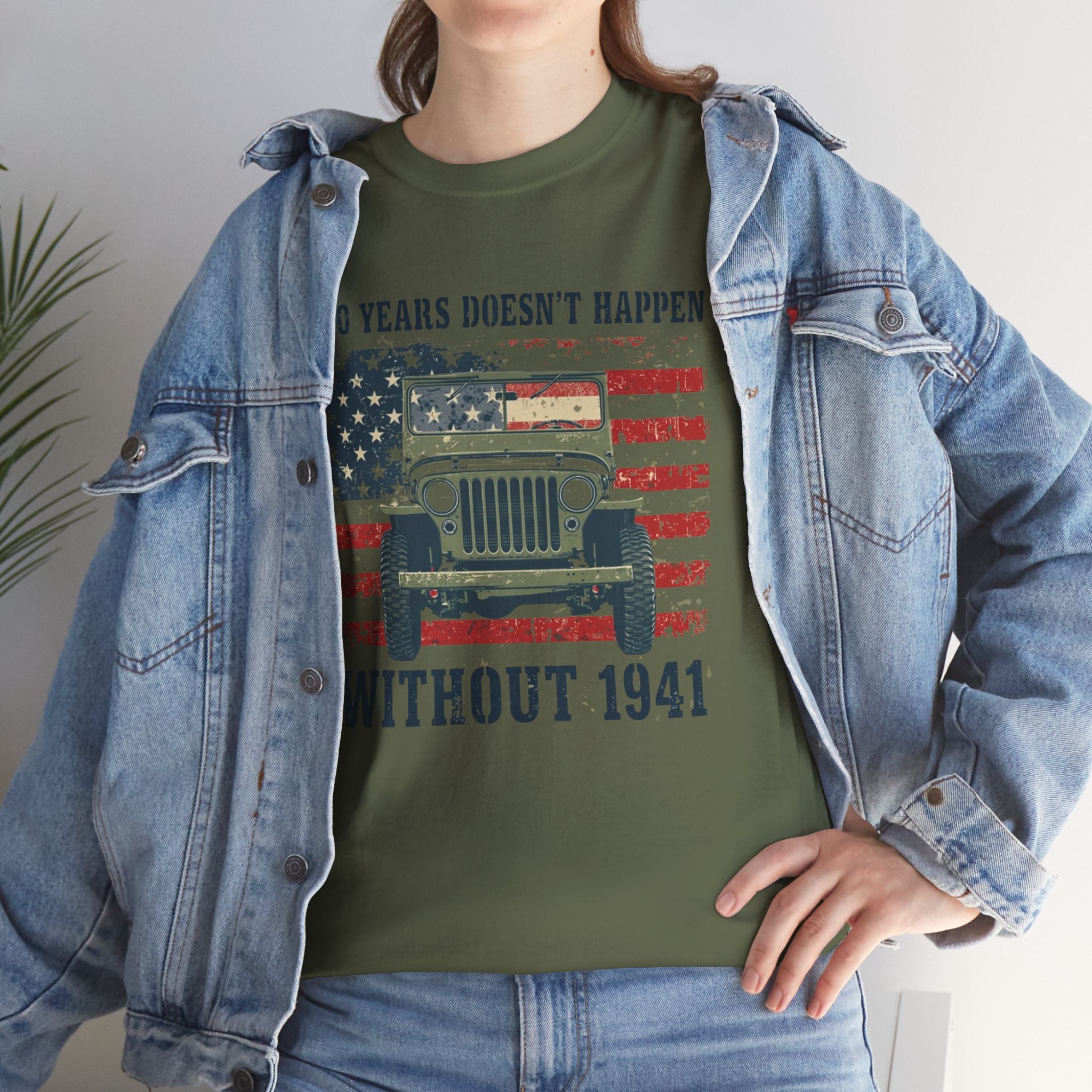 America's 250th Was Earned in 1941 | Patriotic Military Heritage T-Shirt