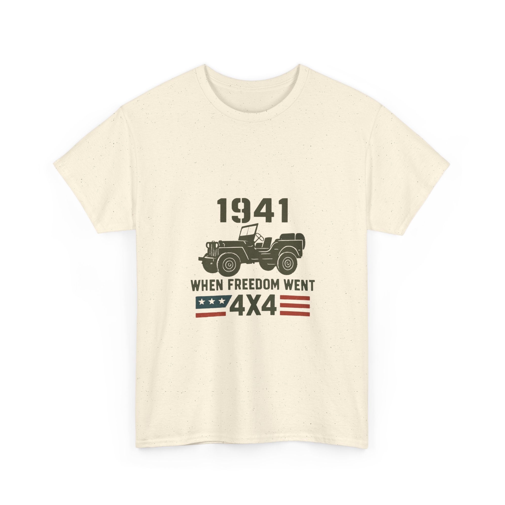 1941 Jeep 'When Freedom Went 4x4' T-Shirt