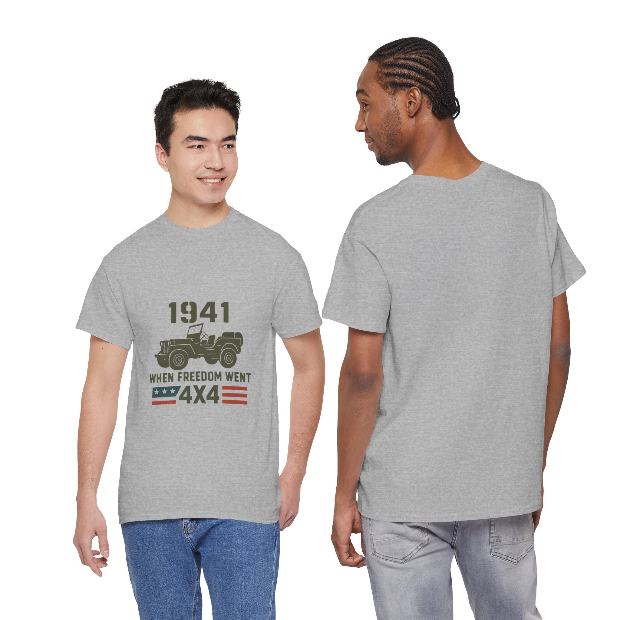 1941 Jeep 'When Freedom Went 4x4' T-Shirt