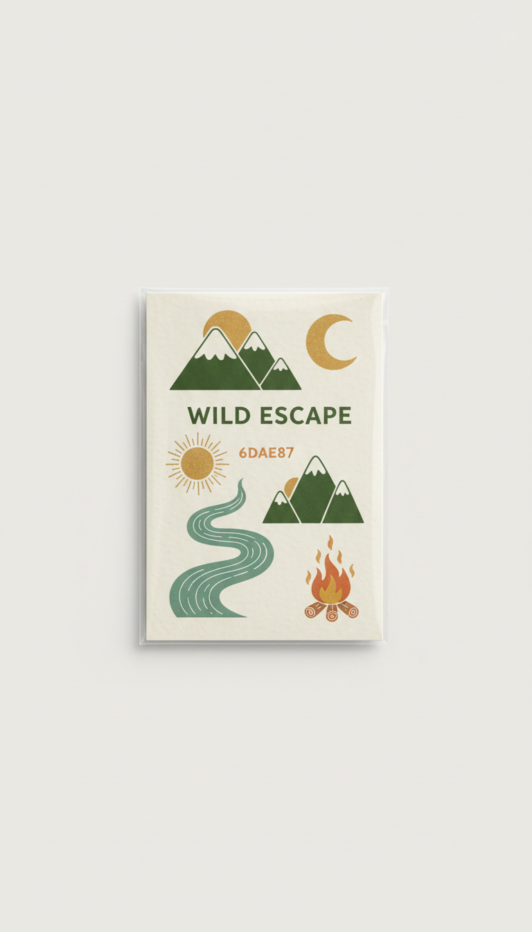 Vinyl Sticker Pack Adventure Icons
